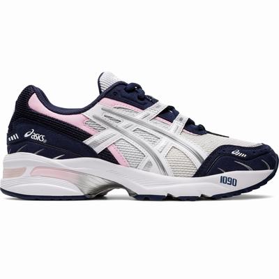 Asics Gel-1090 - Naisten Tennarit - Valkoinen/Hopea